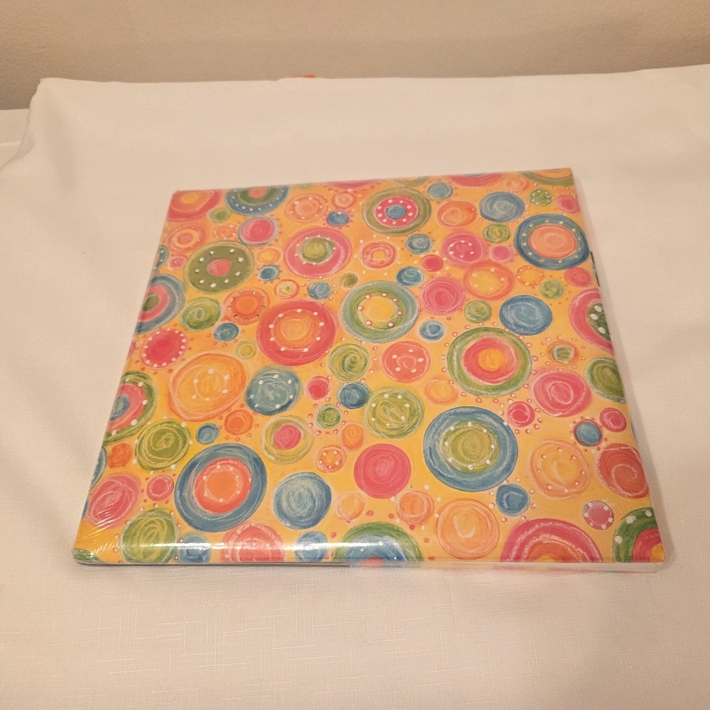 Vintage Westrim Crafts 12 X 12 Postbound Scrapbook 10 Pages Art Deco Geometric - Picture 8 of 8